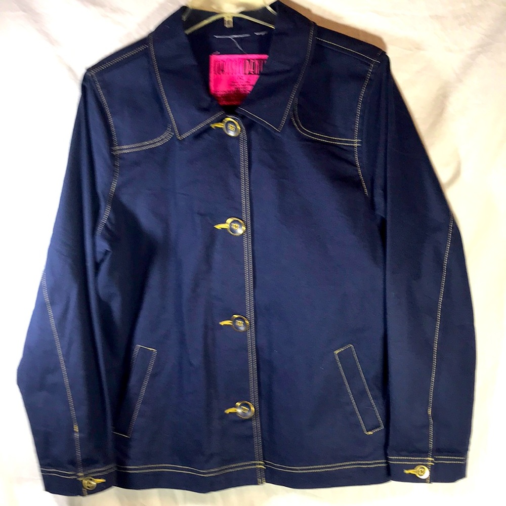 Blue Denim Jacket XL